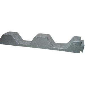 polycarbonate ridge cap closure strip